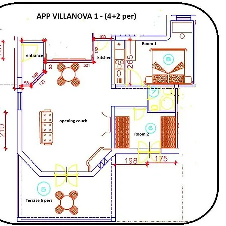 Villanova Lejlighed Poreč